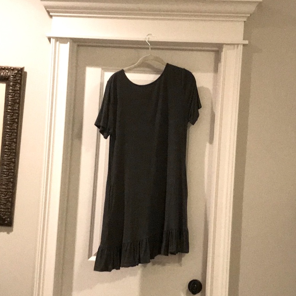 Small comfy heather gray dress